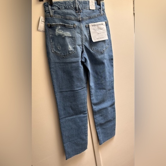 Good American Good Vintage Jeans  Indigo116 size 0/25 NWT - Picture 5 of 7